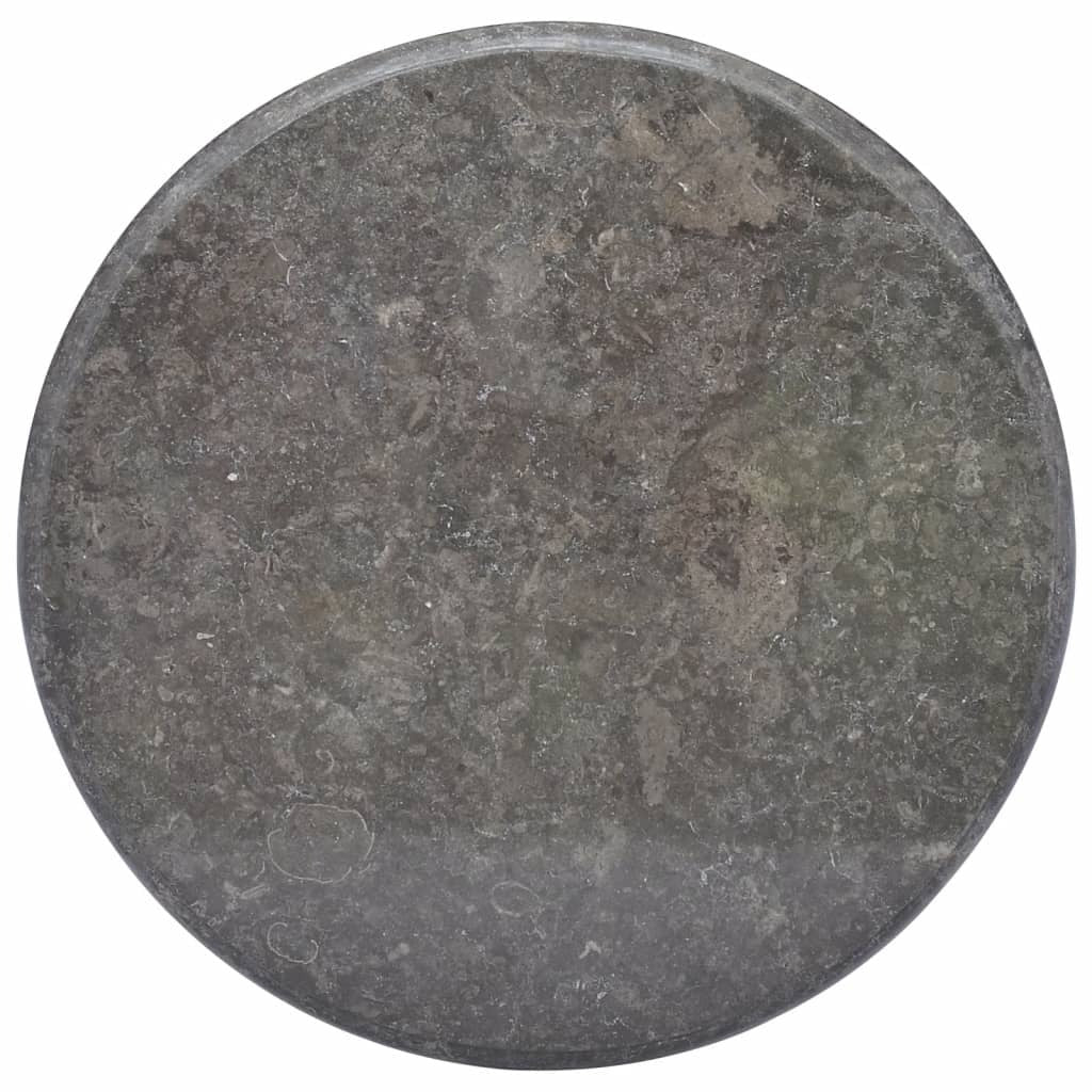 Table Top Black 23.6"x1" Marble