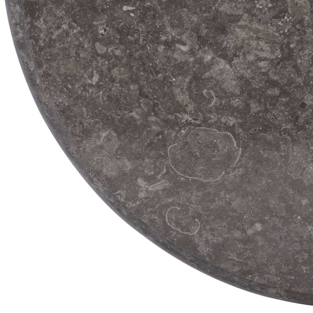 Table Top Black 23.6"x1" Marble
