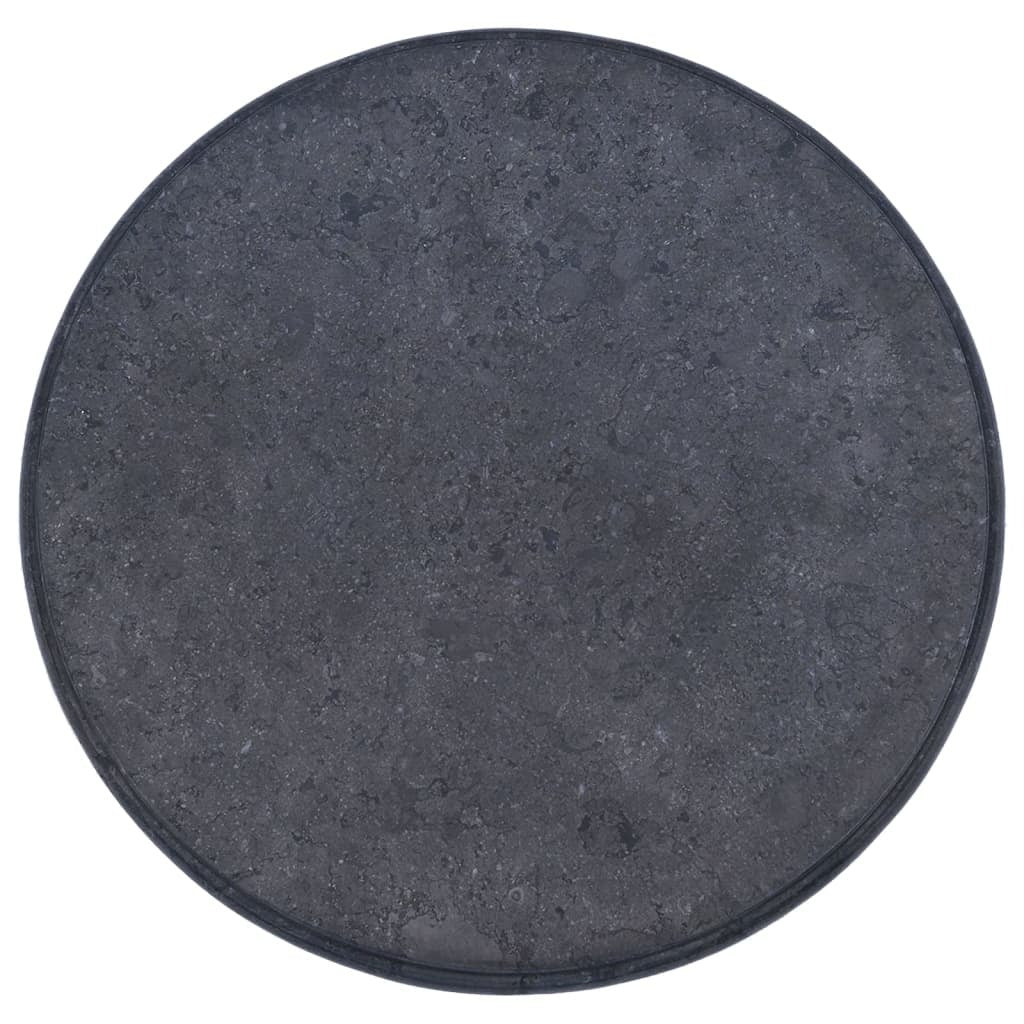 Table Top Black 23.6"x1" Marble