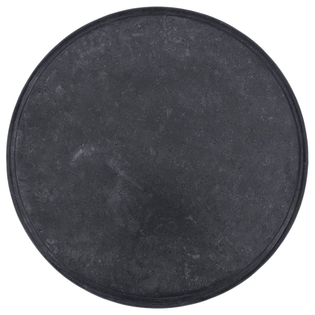 Table Top Black 23.6"x1" Marble