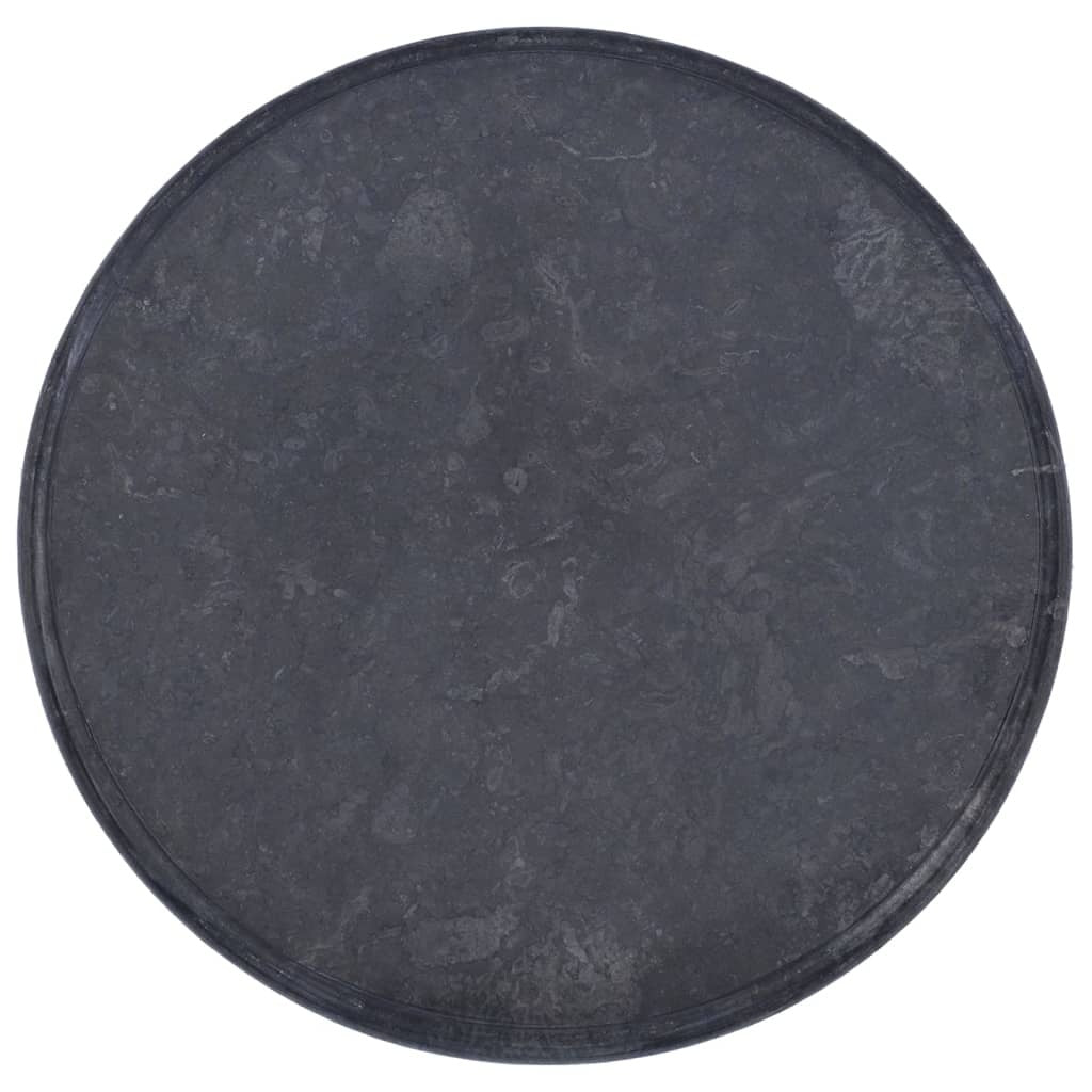 Table Top Black 23.6"x1" Marble