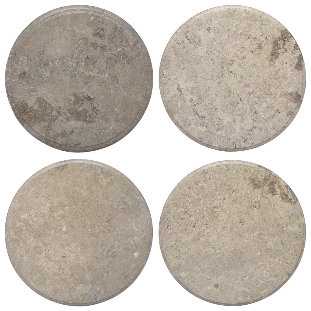 Table Top Gray 23.6"x1" Marble