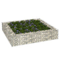 Gabion Raised Bed Galvanized Steel 39.4"x39.4"x7.9