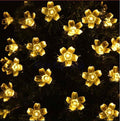 Light Color: WARM WHITE - Solar Cherry Blossom Lights All Weatherproof