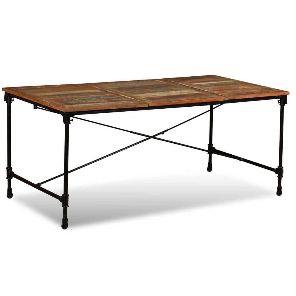 Dining Table Solid Reclaimed Wood 70.9