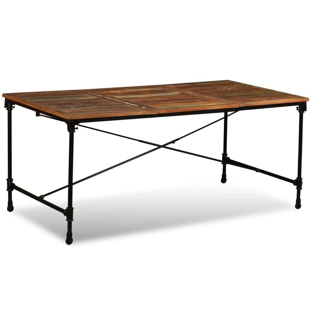 Dining Table Solid Reclaimed Wood 70.9