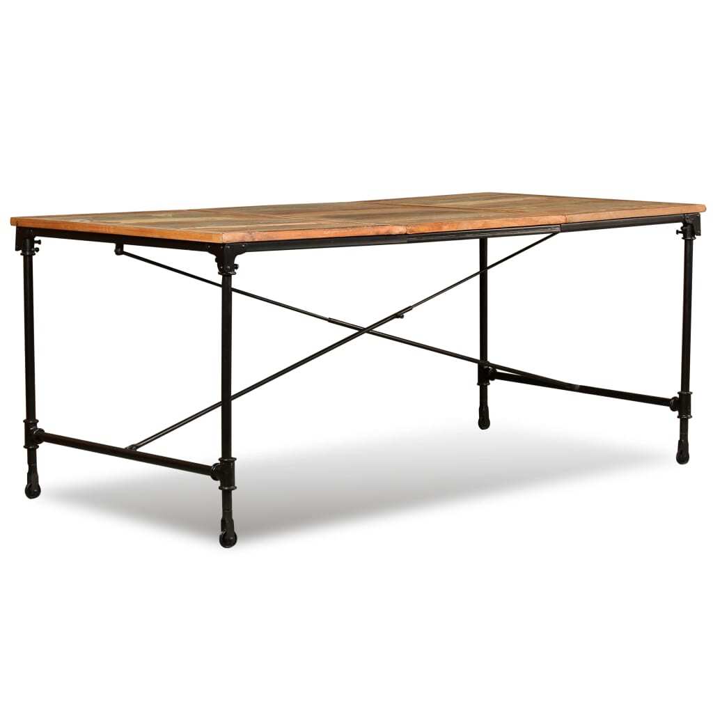 Dining Table Solid Reclaimed Wood 70.9
