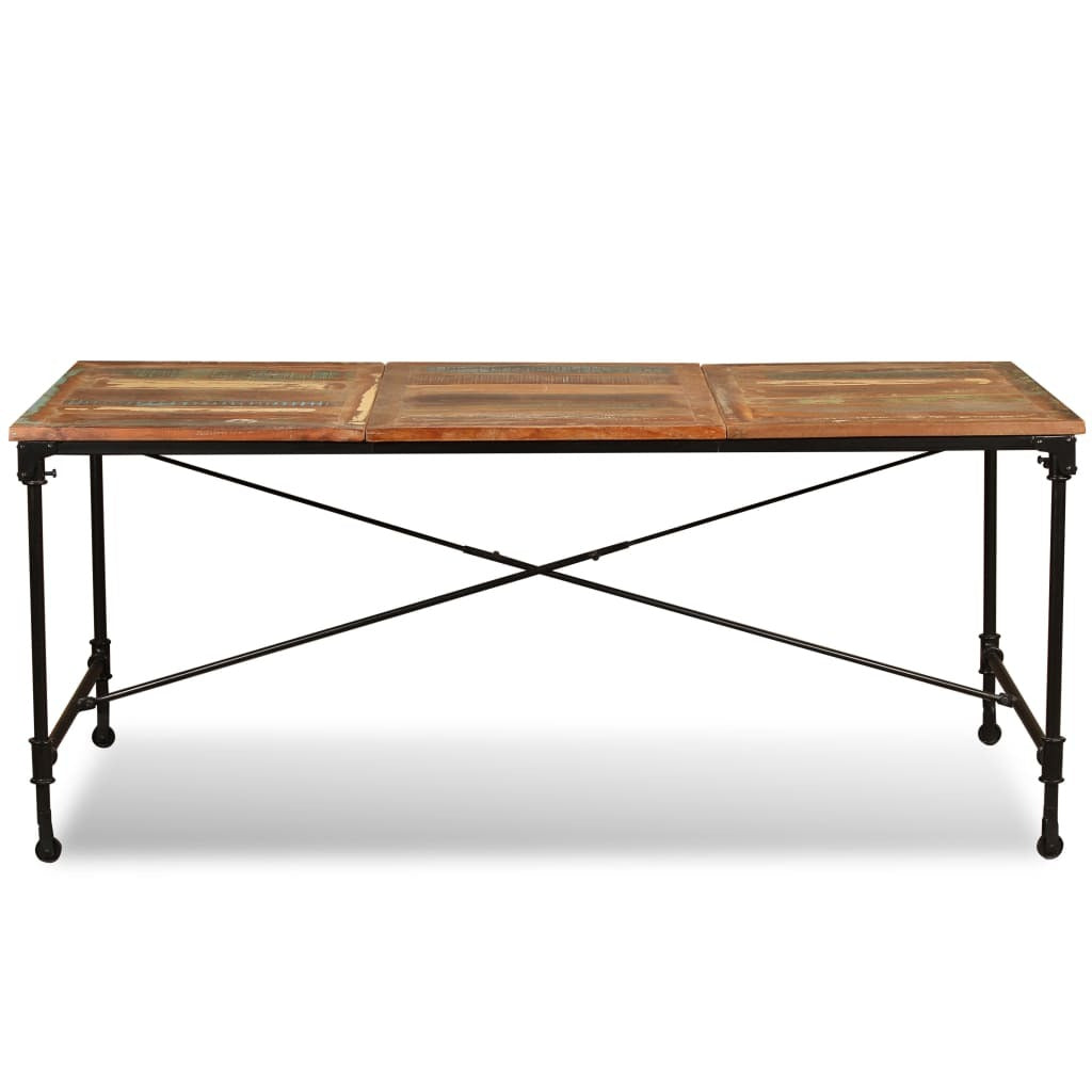 Dining Table Solid Reclaimed Wood 70.9