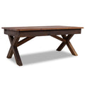 Coffee Table Mixed Recycled Wood 43.3"x23.6"x17.7