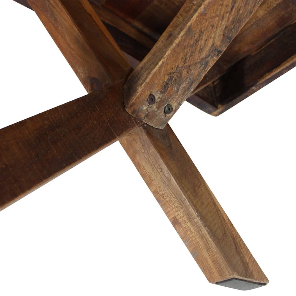 Coffee Table Mixed Recycled Wood 43.3"x23.6"x17.7