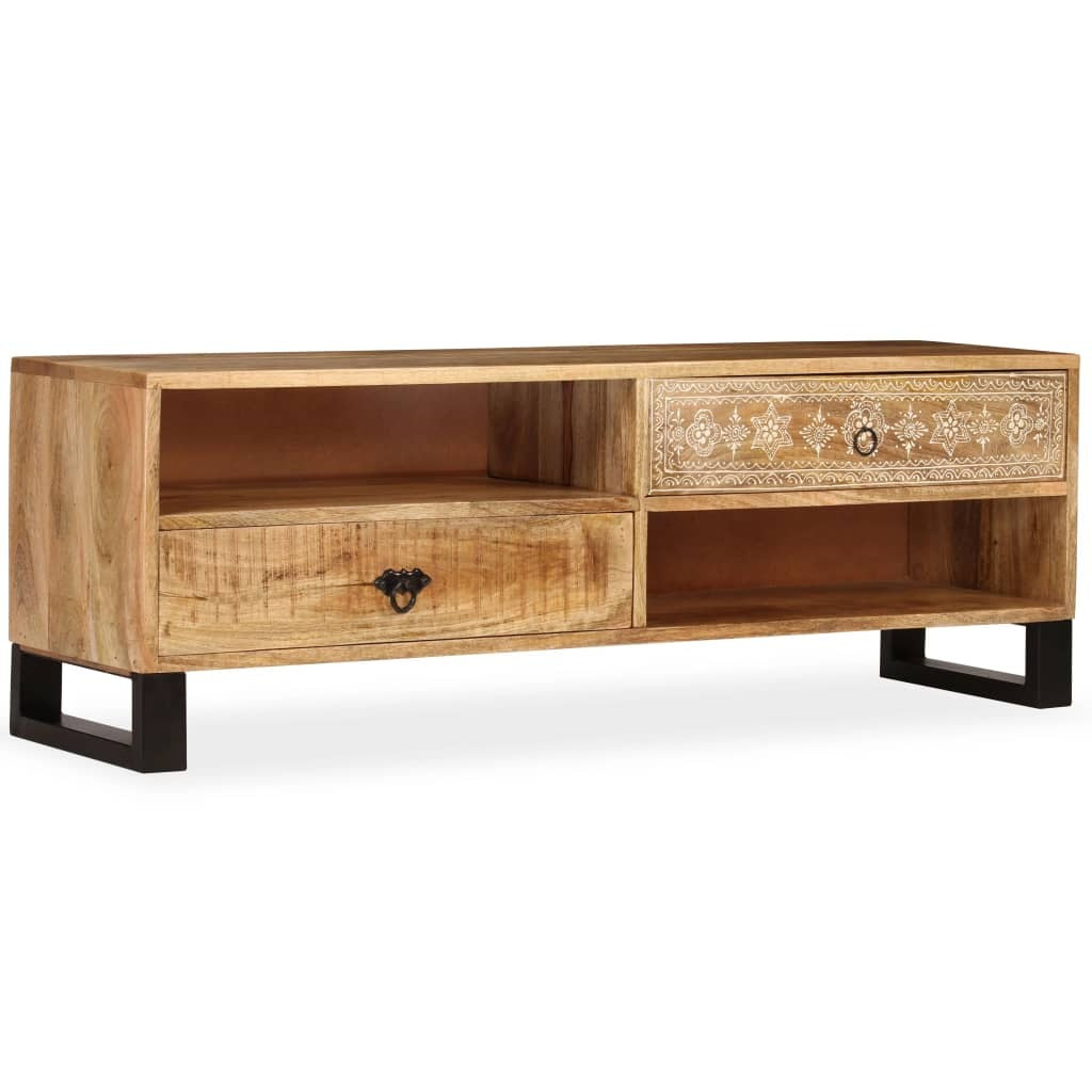 TV Stand Solid Wood Mango 47.2"x11.8"x15.7