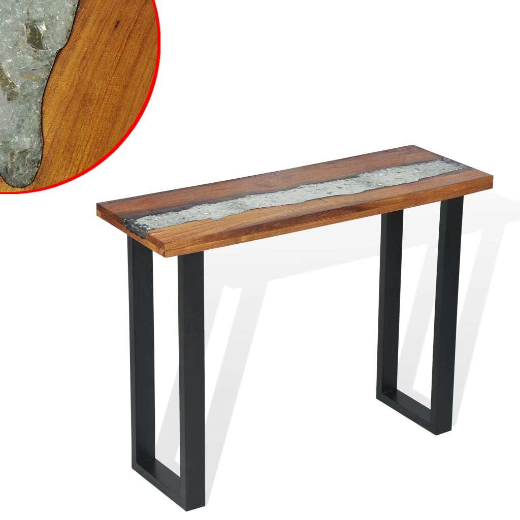Console Table Teak 39.4"x13.8"x29.5