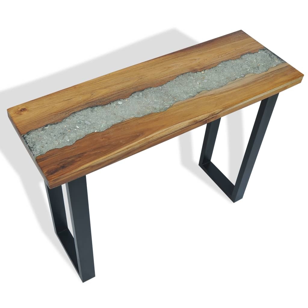Console Table Teak 39.4"x13.8"x29.5