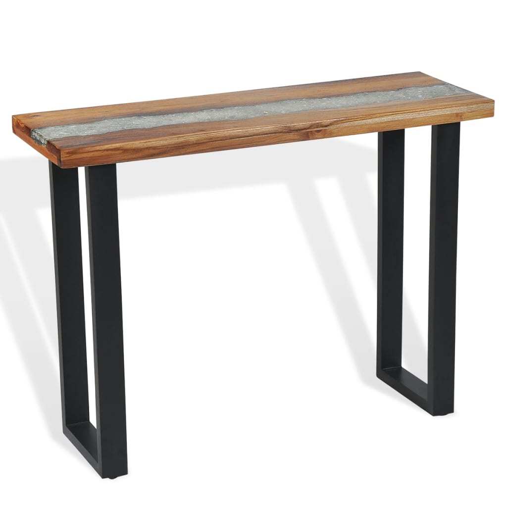 Console Table Teak 39.4"x13.8"x29.5