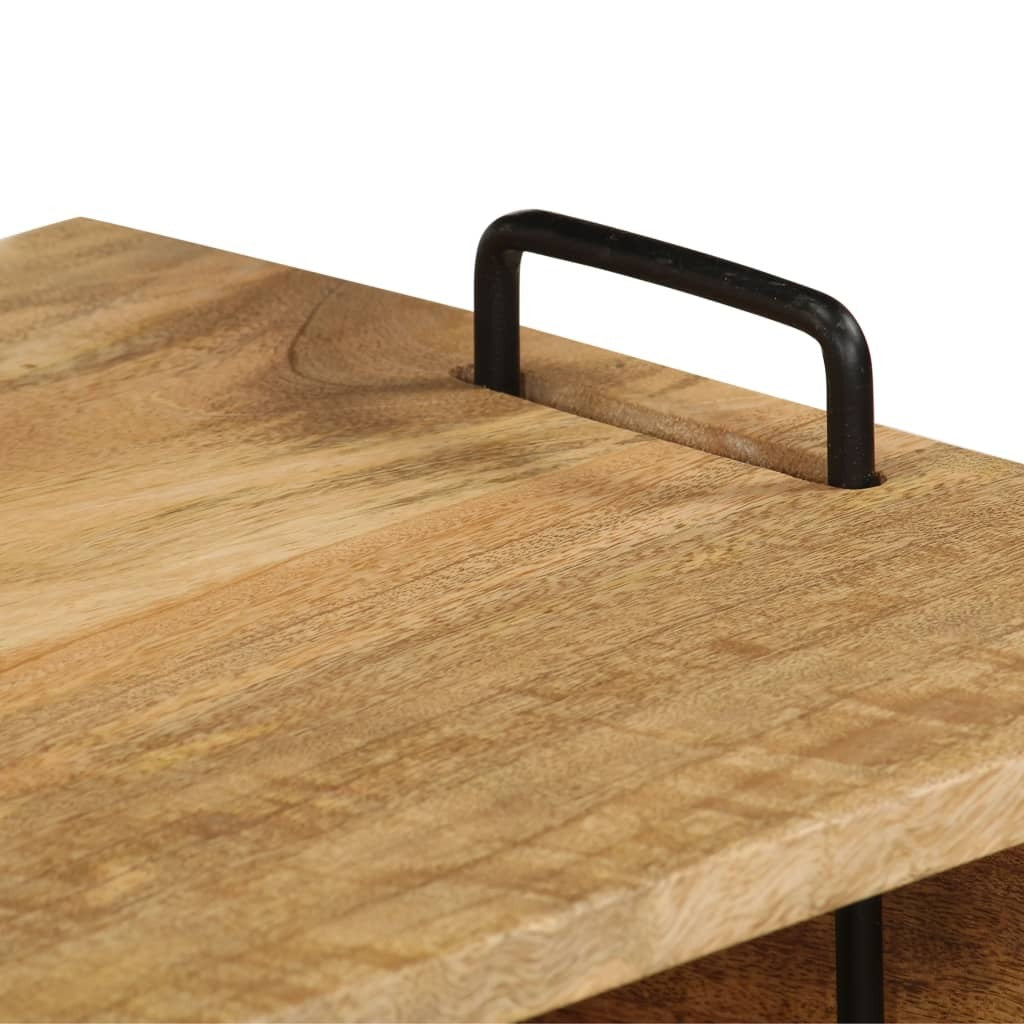 Coffee Table Solid Mango Wood 39.4"x23.6"x17.7