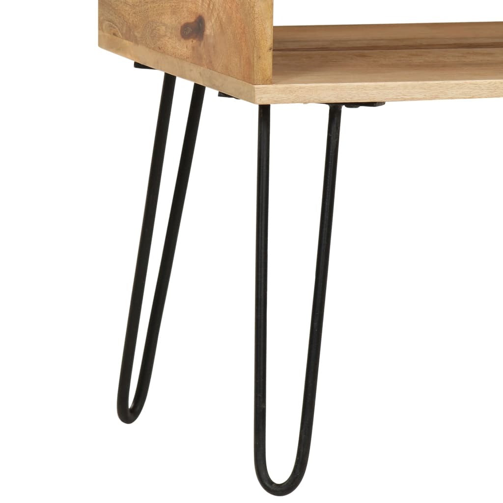 Coffee Table Solid Mango Wood 39.4"x23.6"x17.7