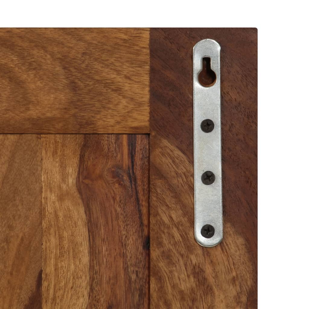 Coat Racks 2 pcs Solid Acacia Wood
