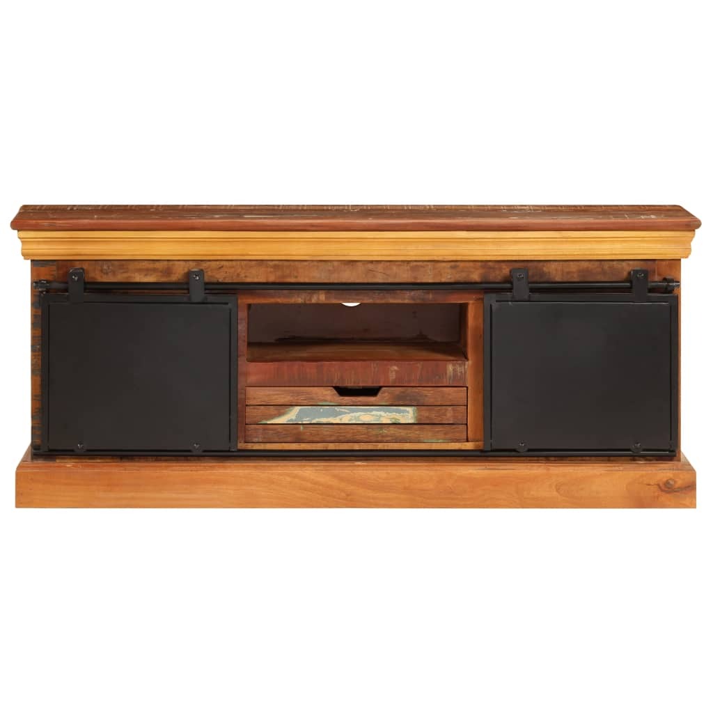 TV Stand 43.3"x11.8"x17.7" Solid Wood Reclaimed