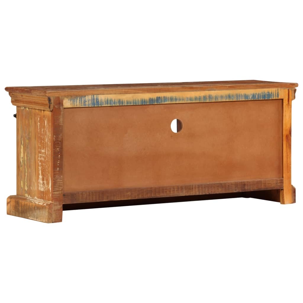 TV Stand 43.3"x11.8"x17.7" Solid Wood Reclaimed