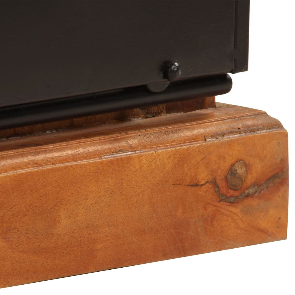 TV Stand 43.3"x11.8"x17.7" Solid Wood Reclaimed