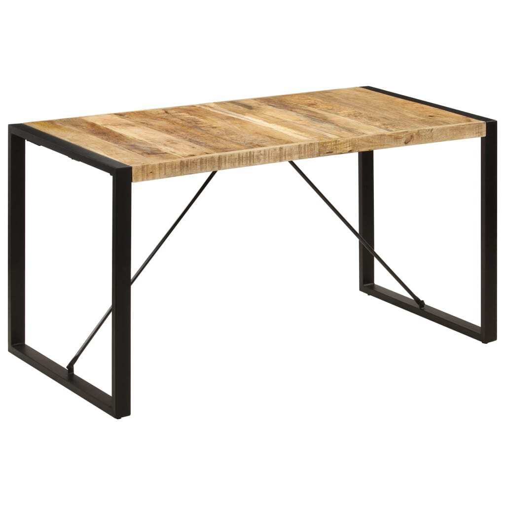 Dining Table 55.1"x27.6"x29.5" Solid Mango Wood