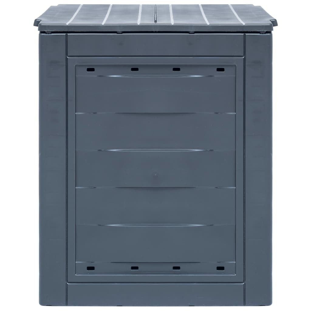 Garden Composters 2 pcs Gray 23.6"x23.6"x28.7" 137.4 gal