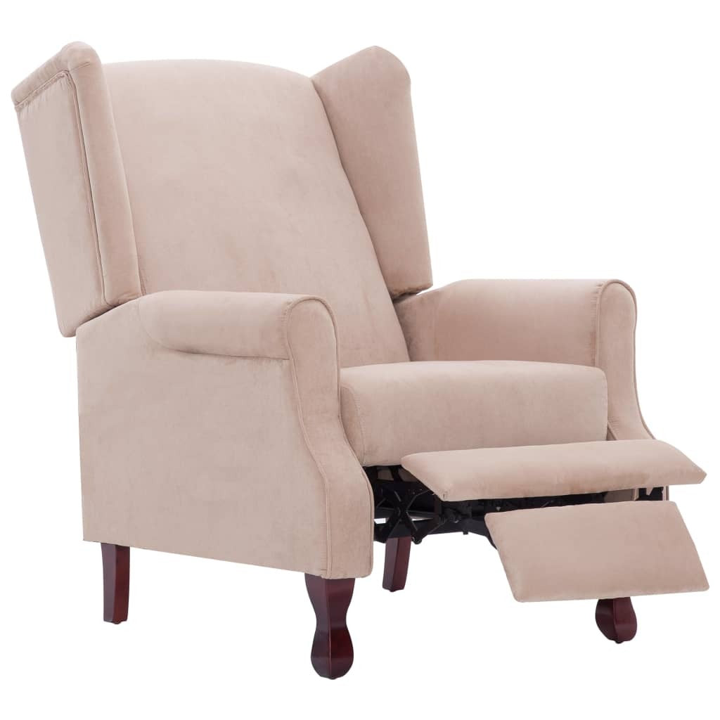 Recliner Cream Fabric