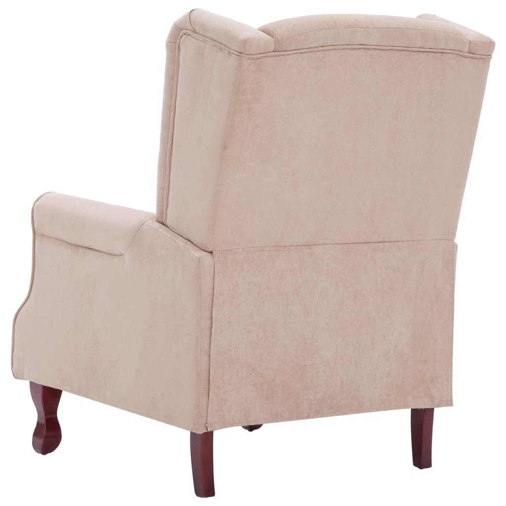 Recliner Cream Fabric