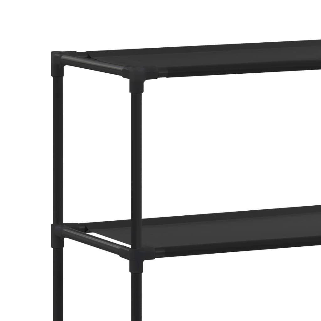 3-Tier Storage Rack over Laundry Machine Black 27.2"x11"x66.5