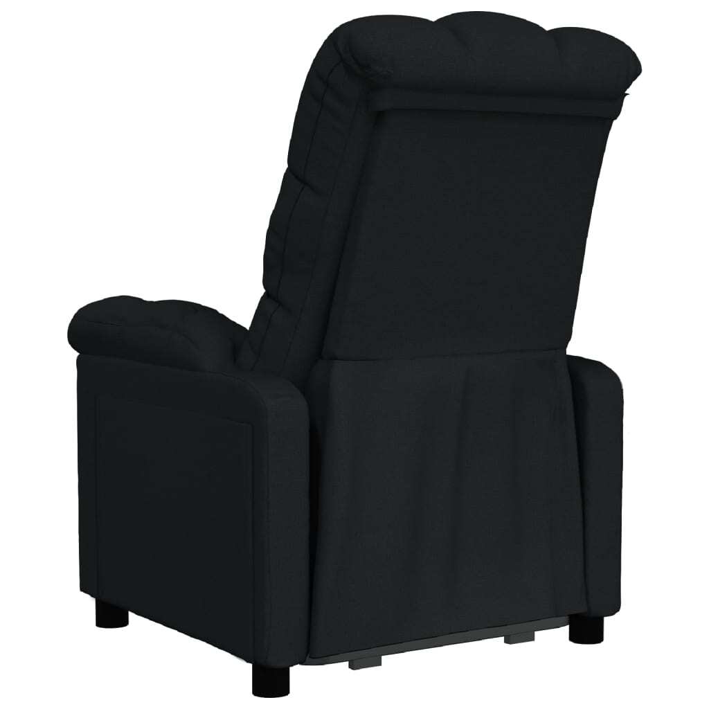 Recliner Black Fabric
