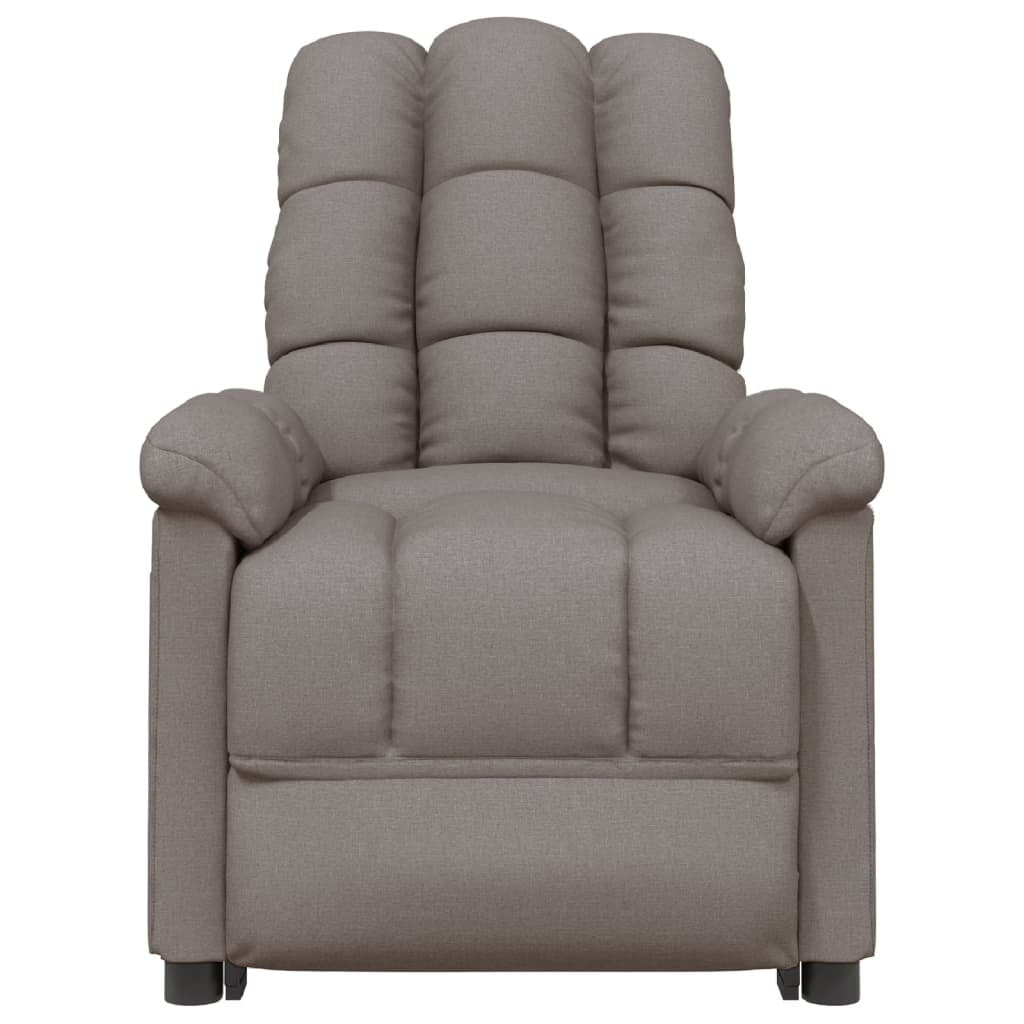 Recliner Taupe Fabric