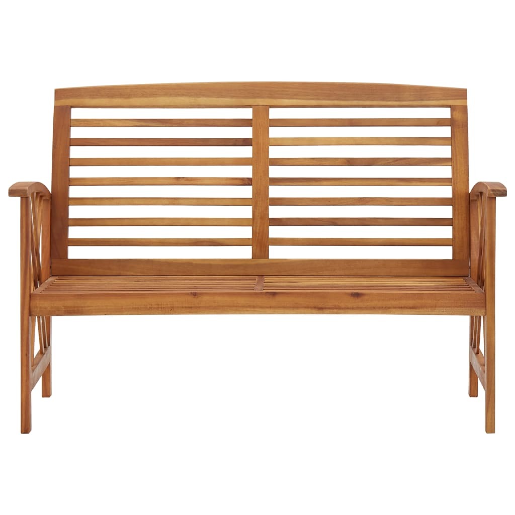 Patio Bench 46.9" Solid Acacia Wood