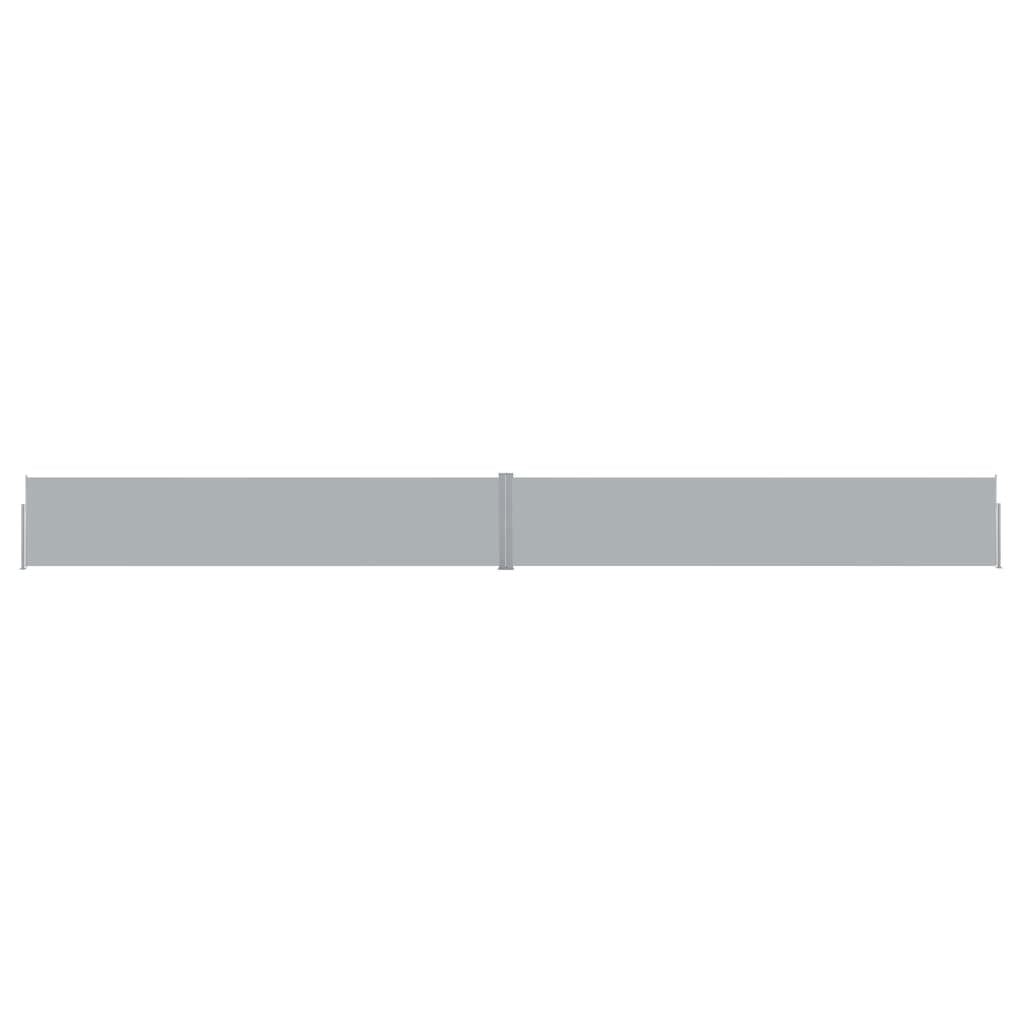 Patio Retractable Side Awning 55.1"x472.4" Anthracite