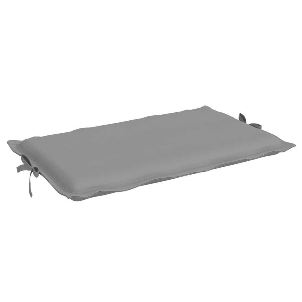 Sun Lounger Cushion Gray 73.2"x22.8"x1.6" Oxford Fabric