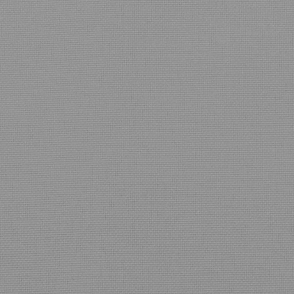 Sun Lounger Cushion Gray 73.2"x22.8"x1.6" Oxford Fabric