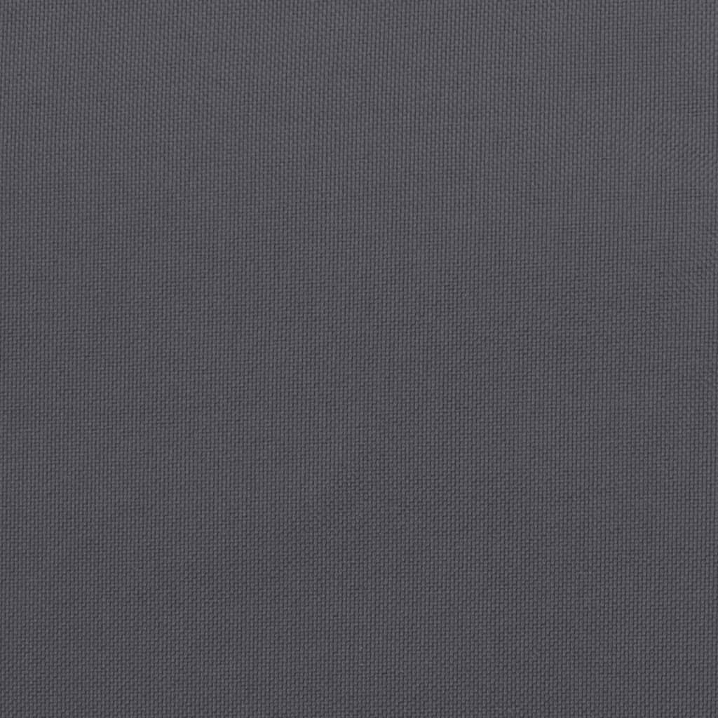 Sun Lounger Cushion Anthracite 78.7"x19.7"x1.2" Oxford Fabric