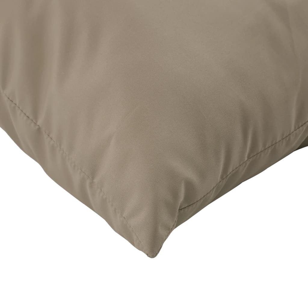 Pallet Cushions 3 pcs Taupe Oxford Fabric