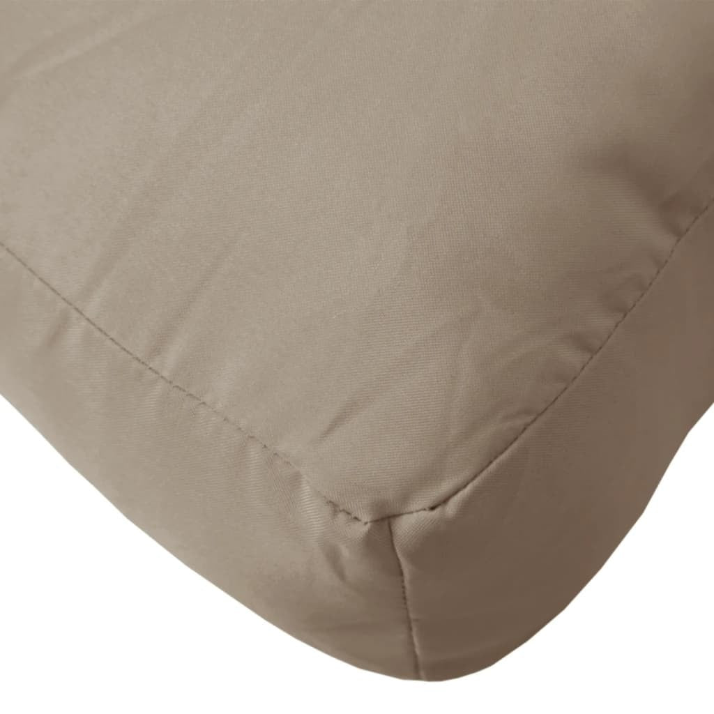 Pallet Cushions 3 pcs Taupe Oxford Fabric