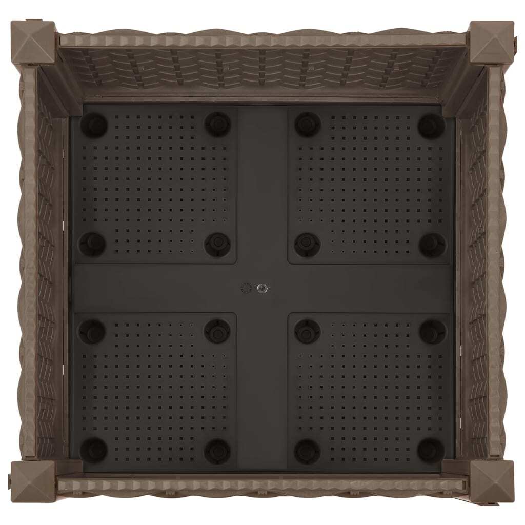 Raised Bed 15.7"x15.7"x9.1" Polypropylene