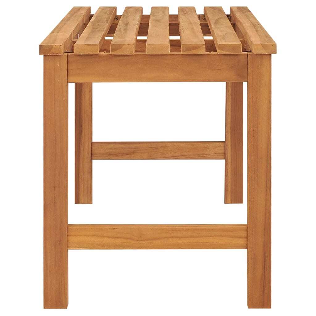 Patio Bench 44.9" Solid Teak Wood