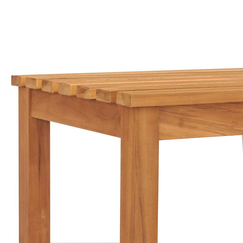 Patio Bench 44.9" Solid Teak Wood