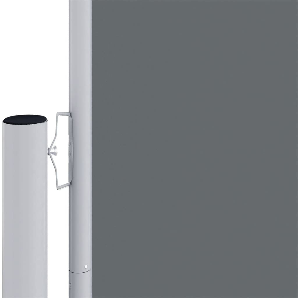 Retractable Side Awning Anthracite 63"x393.7