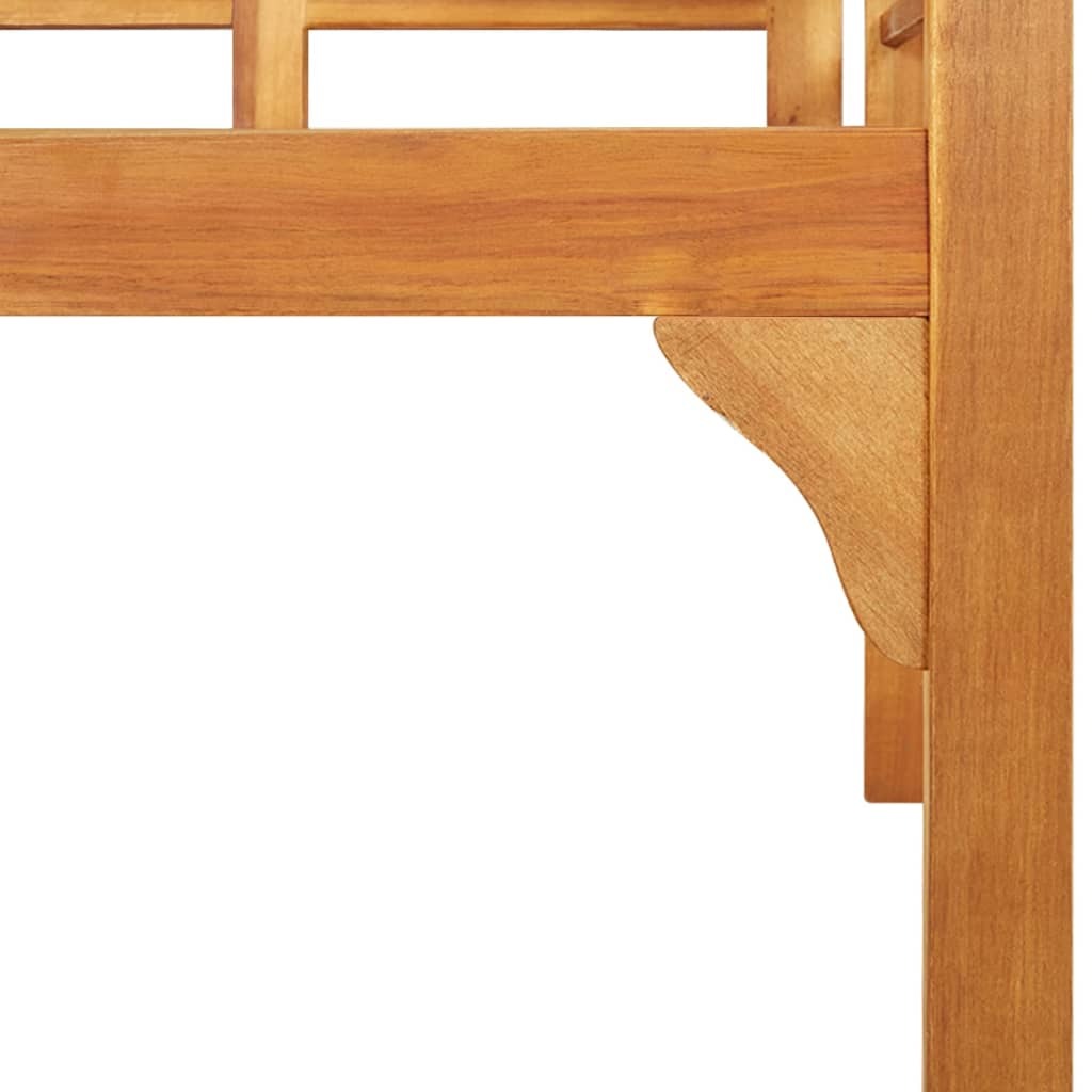 Patio Bench 49.2" Solid Wood Acacia