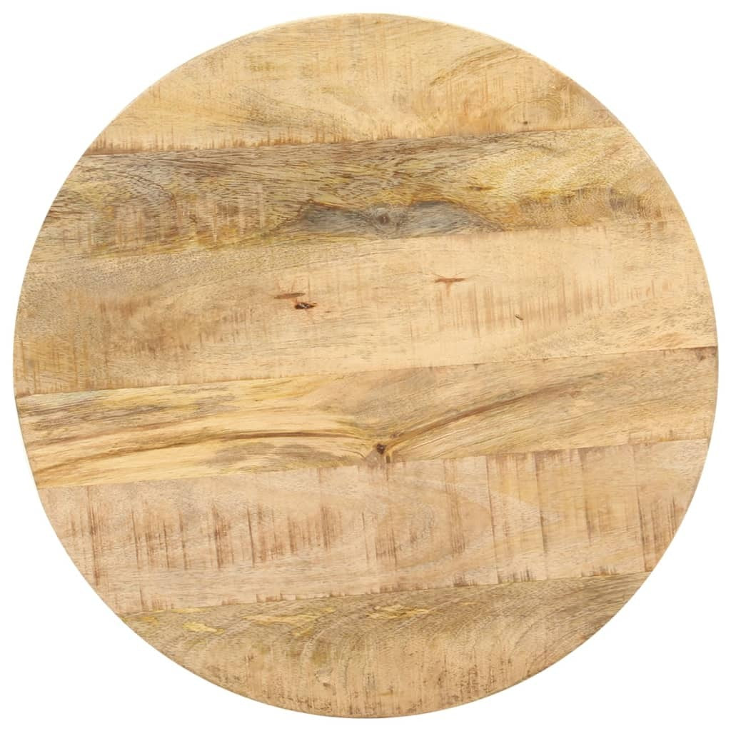 Side Table 18.9"x18.9"x22" Solid Mango Wood