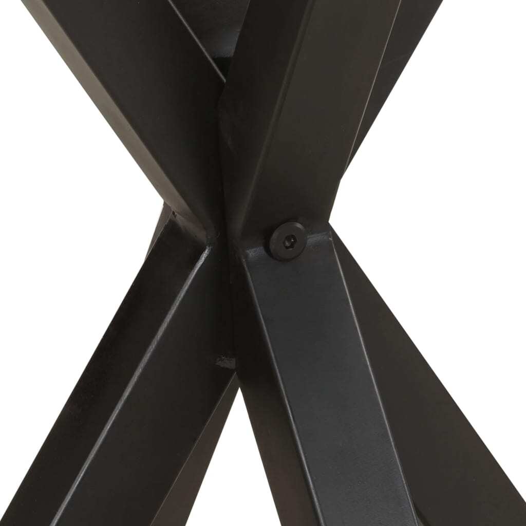 Side Table 18.9"x18.9"x22" Solid Mango Wood