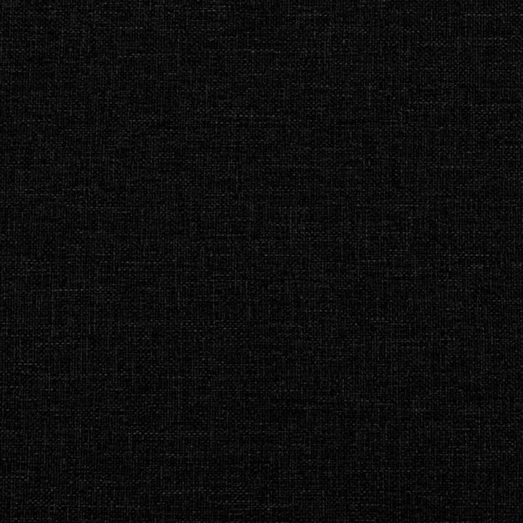 Massage Recliner Chair Black Fabric