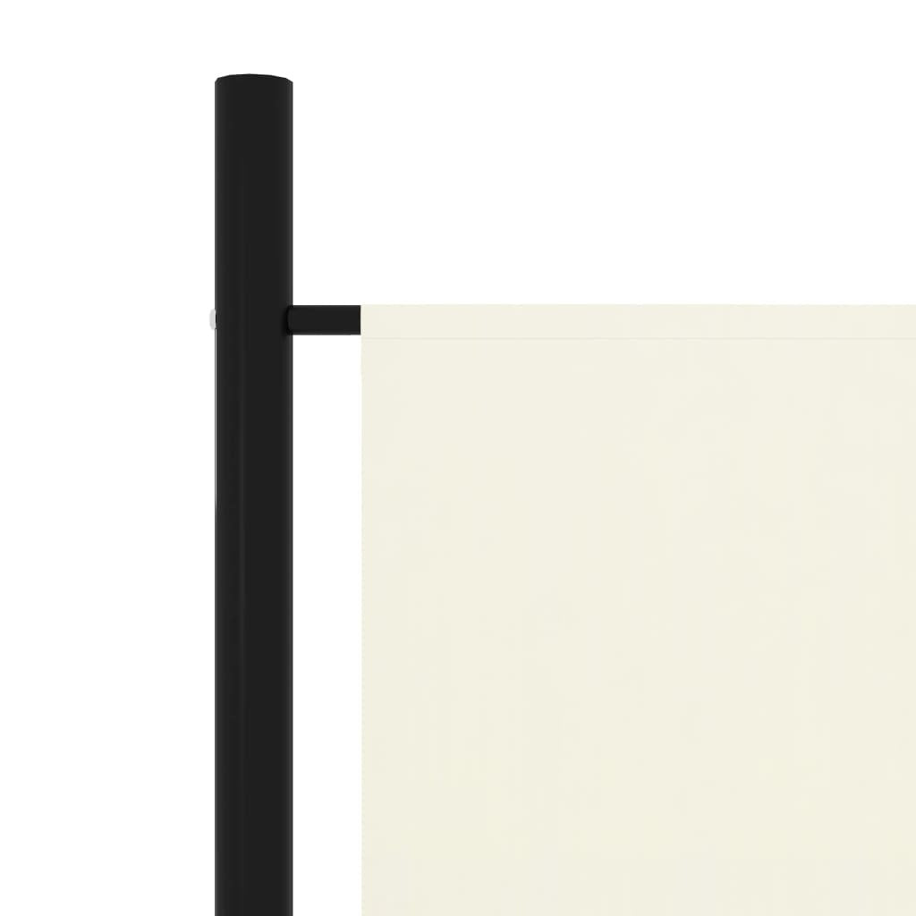 4-Panel Room Divider White 78.7"x70.9