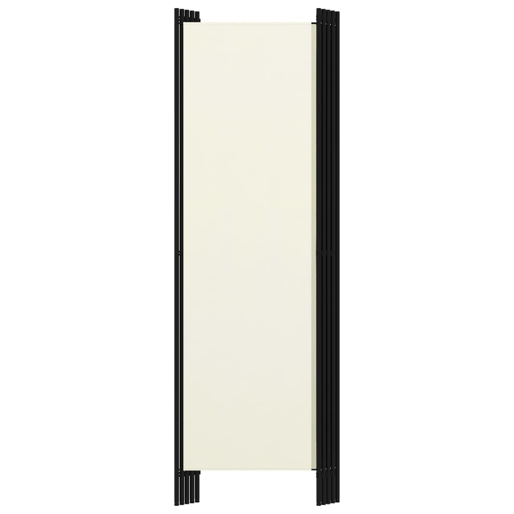 5-Panel Room Divider White 98.4"x70.9