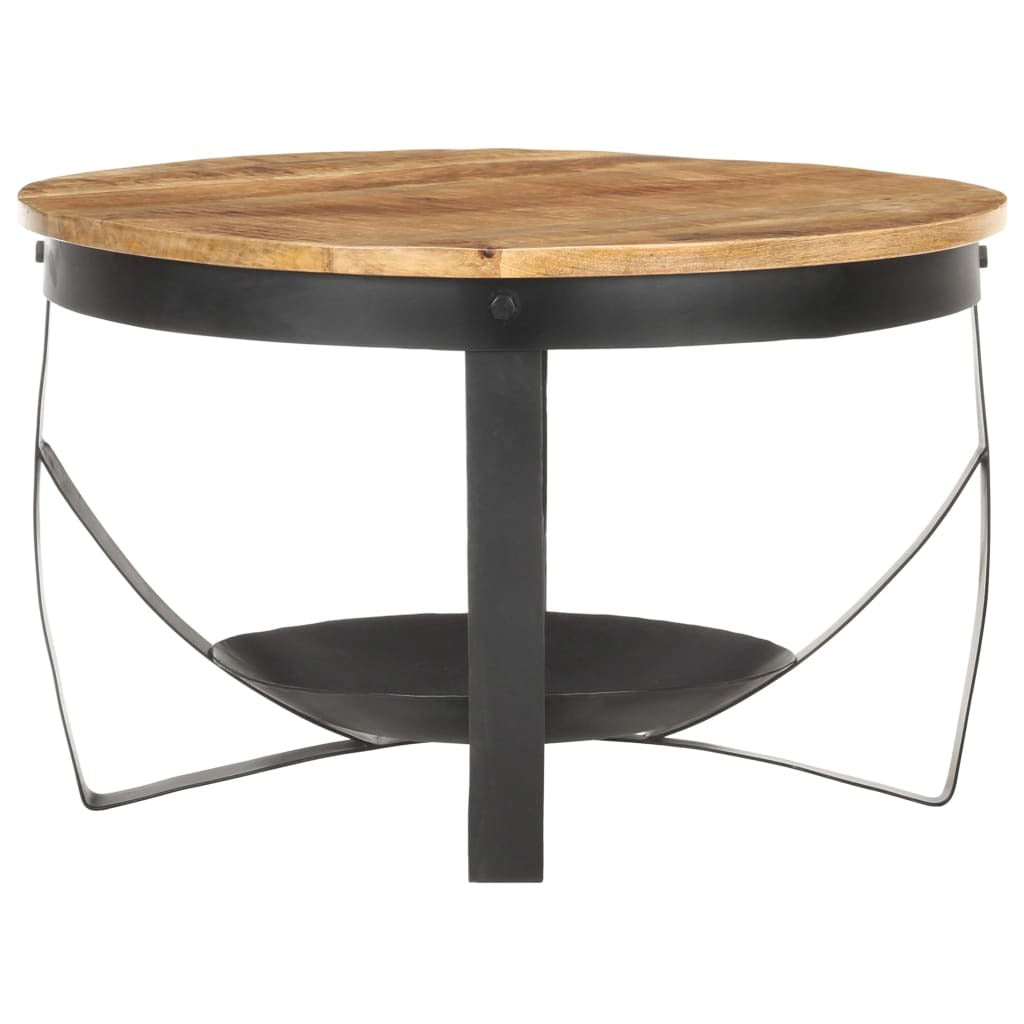 Coffee Table 26.8"x16.9" Rough Mango Wood