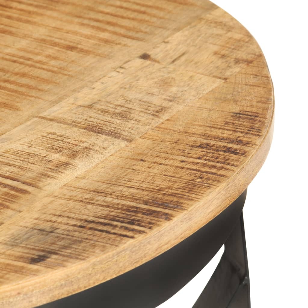 Coffee Table 26.8"x16.9" Rough Mango Wood